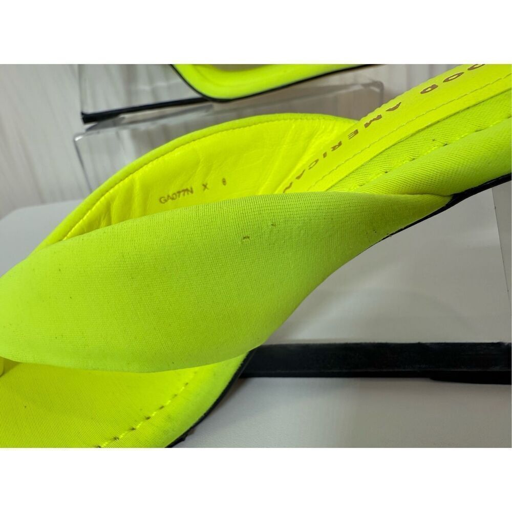 NIB Good American Clear Wedge Sandals - Picture 4 of 8